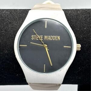 White Steve Madden Men's Watch